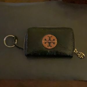Tory Burch Black Zip Coin Purse